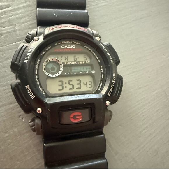 Casio G Shock Black Men’s Watch DW-9052 - Picture 5 of 13